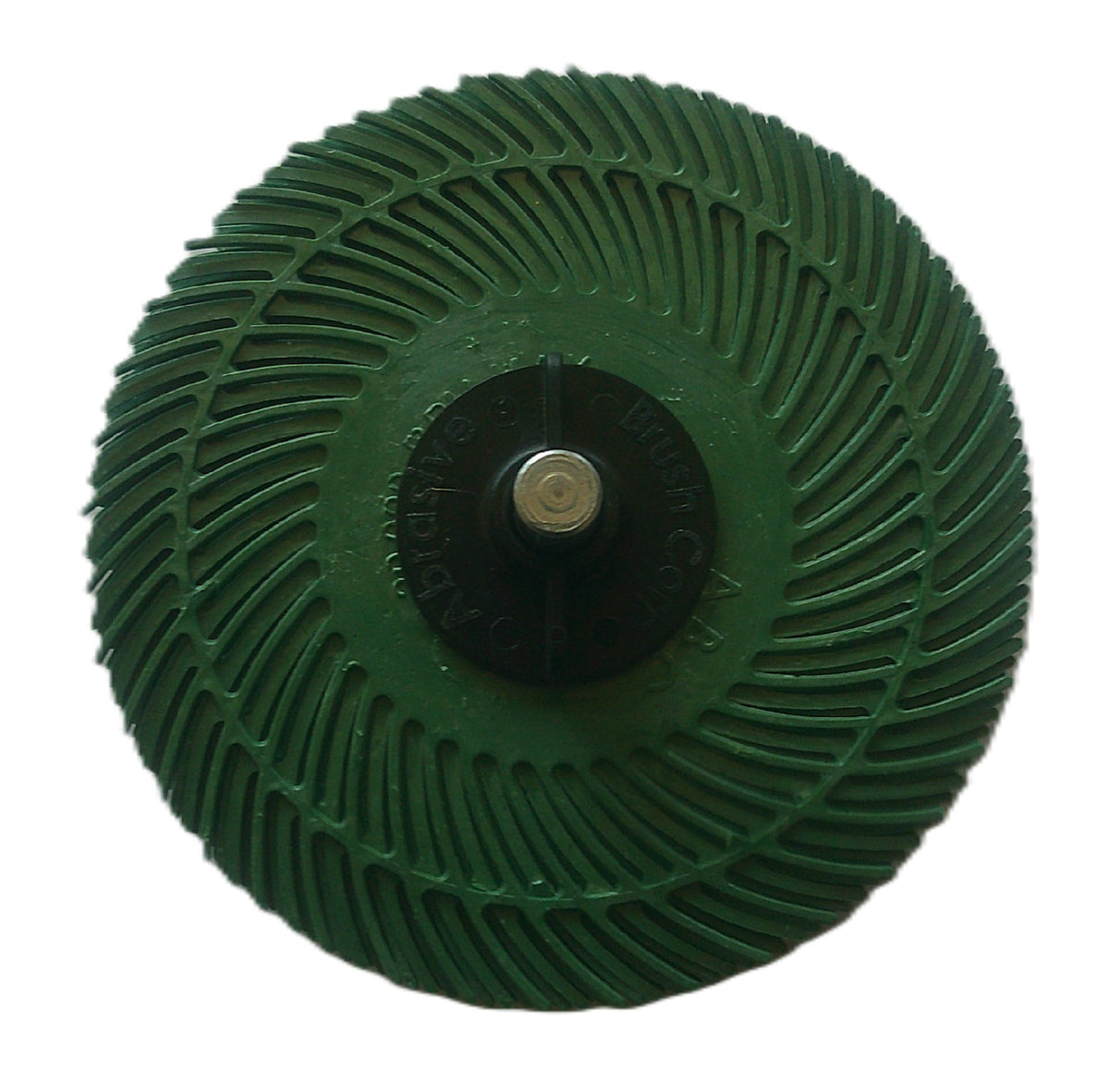 3" TC 50X, 9 Ply Brush, 1/4" Steel Shaft, Reusable Adapter