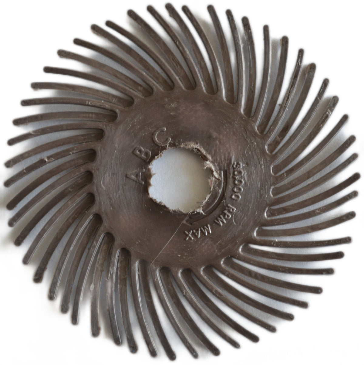 Radial Disc, 2" TC 36X, 40 discs per Box, includes reusable Adapter with 1/4" steel shaft