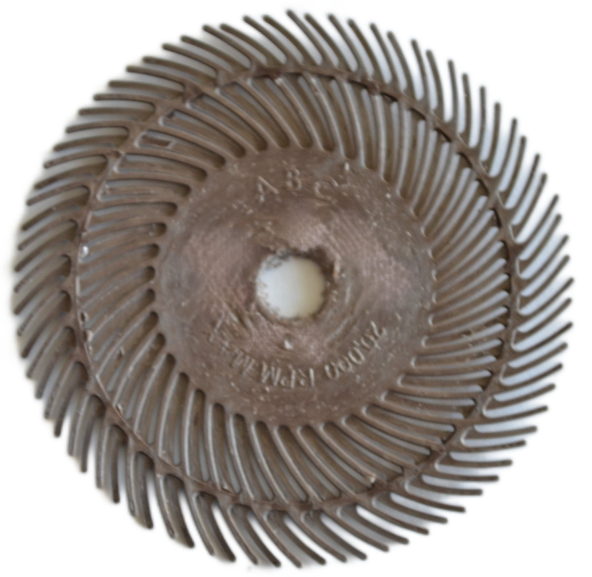 Radial Disc, 3" TC 36X, 40 discs per Box, includes reusable Adapter with 1/4" steel shaft