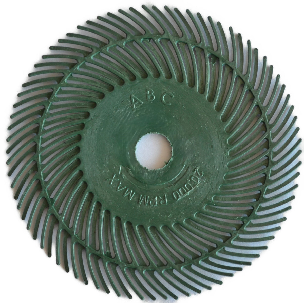 Radial Disc, 3" TC 50X, 40 discs per Box, includes reusable Adapter with 1/4" steel shaft