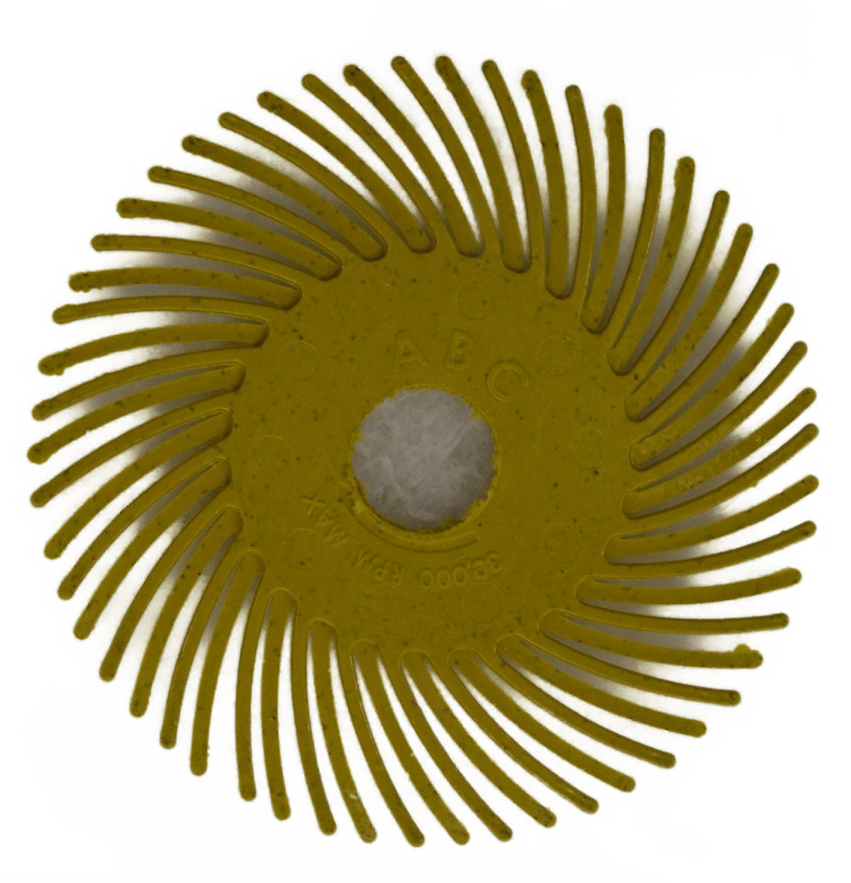 Radial Disc, 2" TC 80X, 40 discs per Box, includes reusable Adapter with 1/4" steel shaft