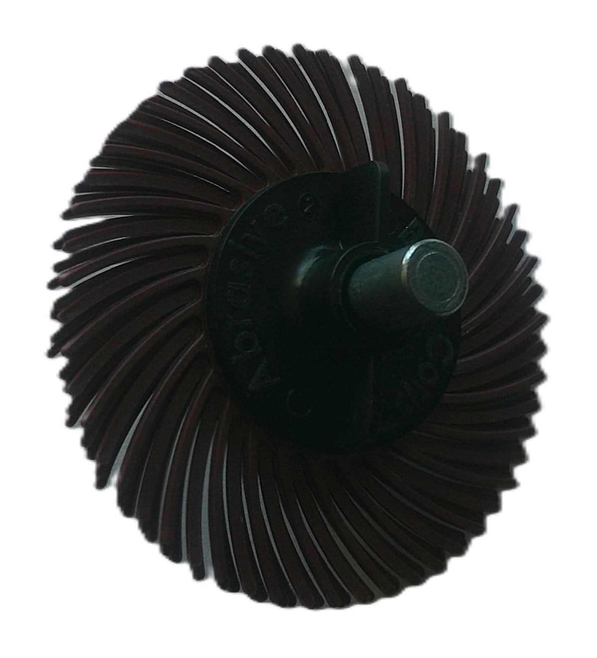 2" TC 220X, 3 Ply Brush, 1/4" Steel Shaft, Reusable Adapter