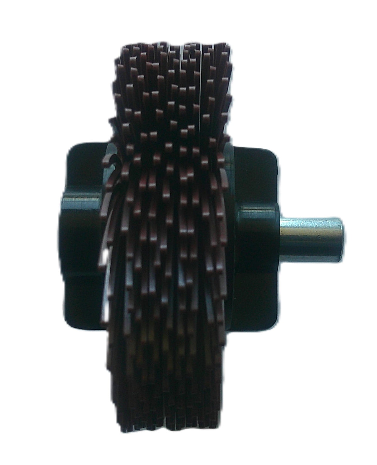 2" TC 220X, 9 Ply Brush, 1/4" Steel Shaft, Reusable Adapter