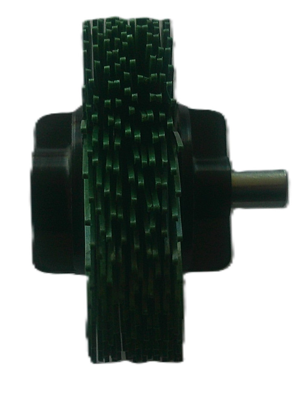 2" TC 50X, 9 Ply Brush, 1/4" Steel Shaft, Reusable Adapter