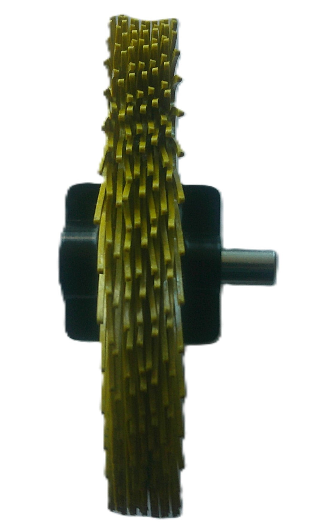 3" TC 80X, 6 Ply Brush, 1/4" Steel Shaft, Reusable Adapter