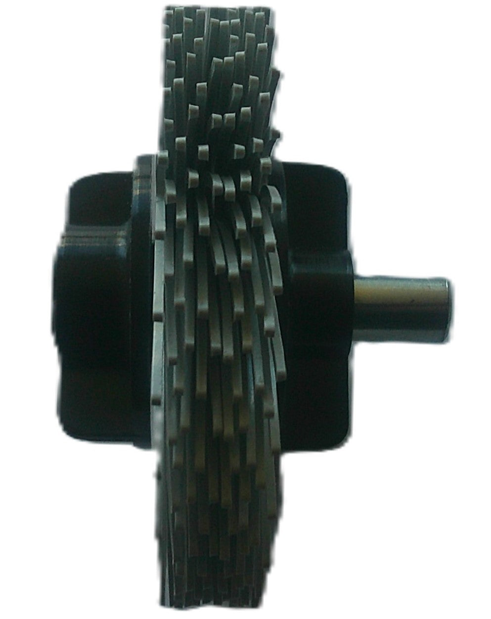 2" TC 120X, 6 Ply Brush, 1/4" Steel Shaft, Reusable Adapter