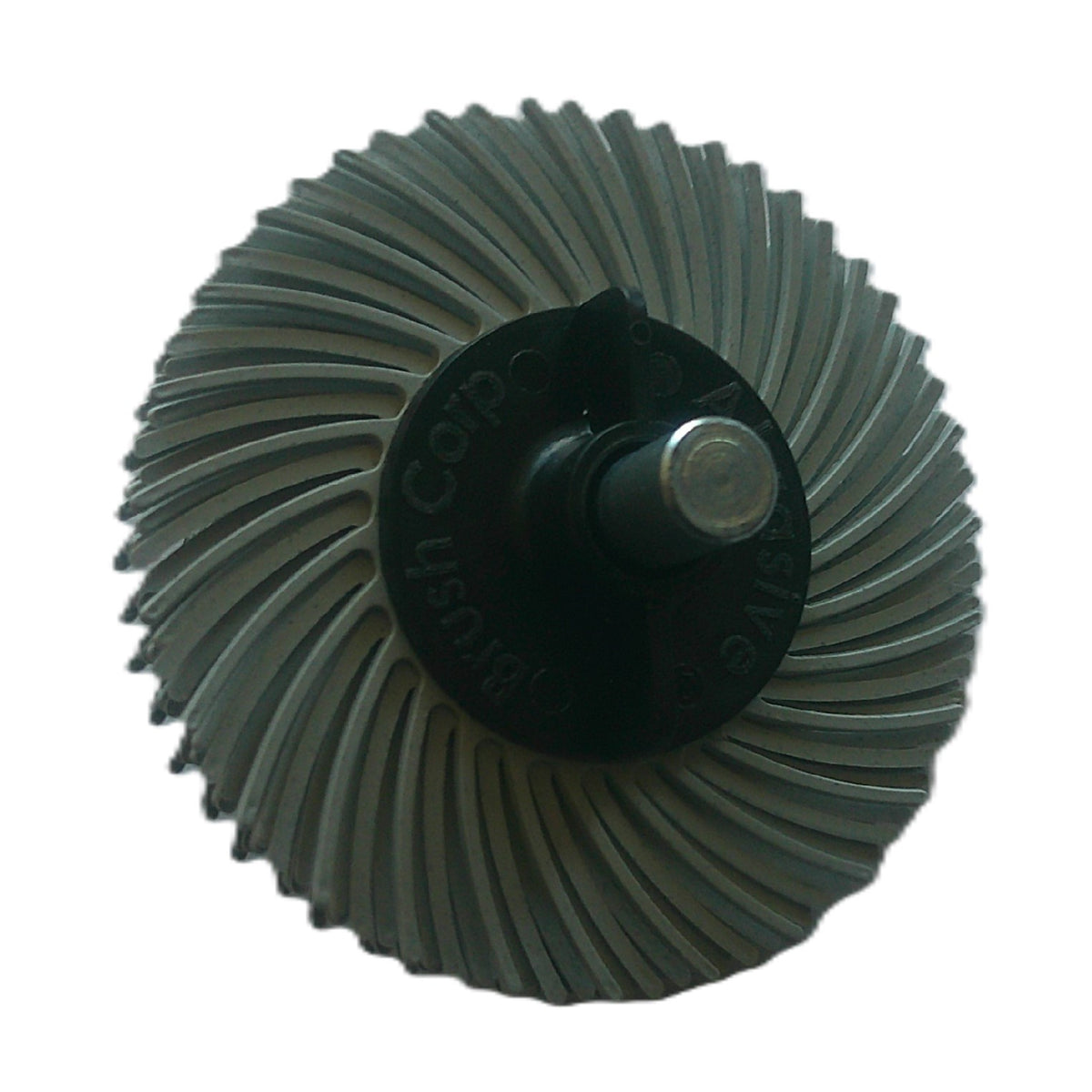 2" TC 120X, 3 Ply Brush, 1/4" Steel Shaft, Reusable Adapter