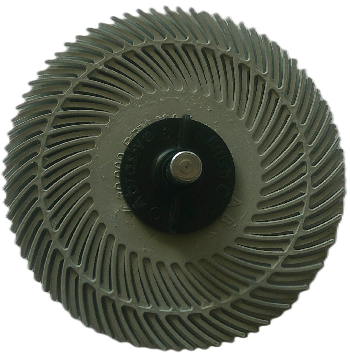 3" TC 120X, 6 Ply Brush, 1/4" Steel Shaft, Reusable Adapter