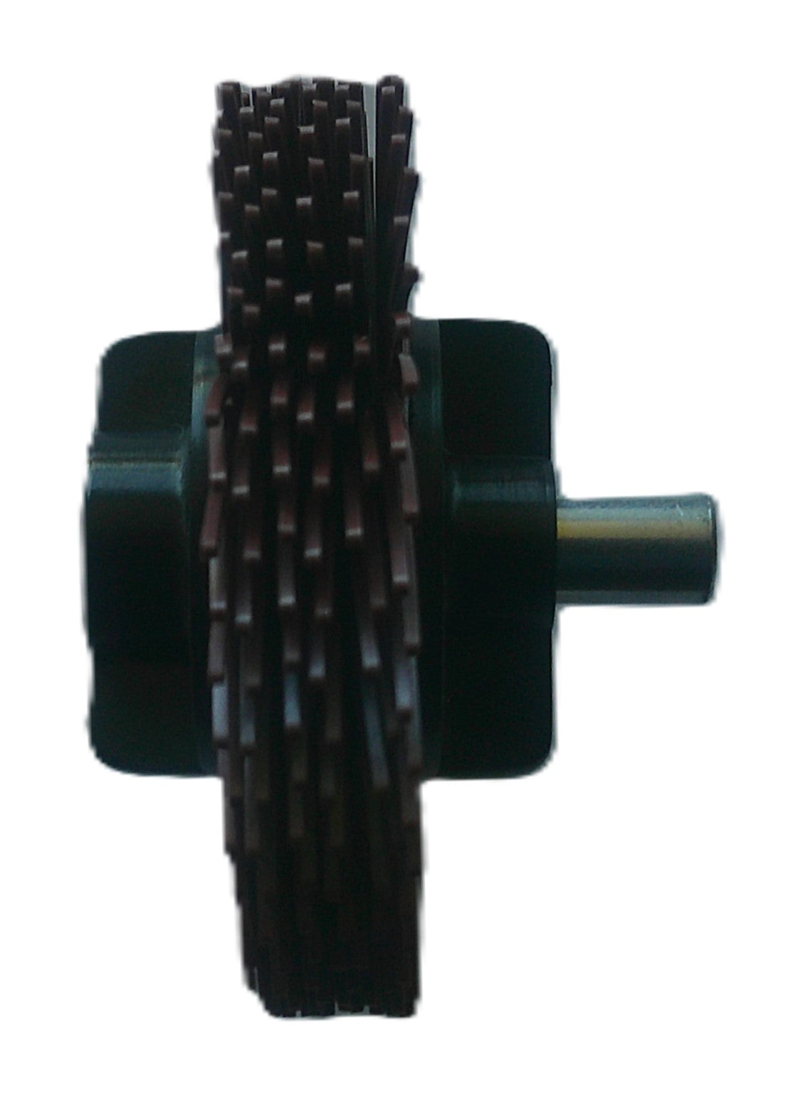 2" TC 220X, 6 Ply Brush, 1/4" Steel Shaft, Reusable Adapter