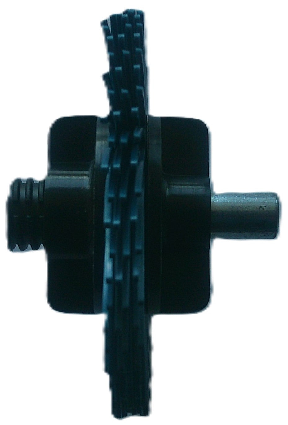 2" TC 400X, 3 Ply Brush, 1/4" Steel Shaft, Reusable Adapter