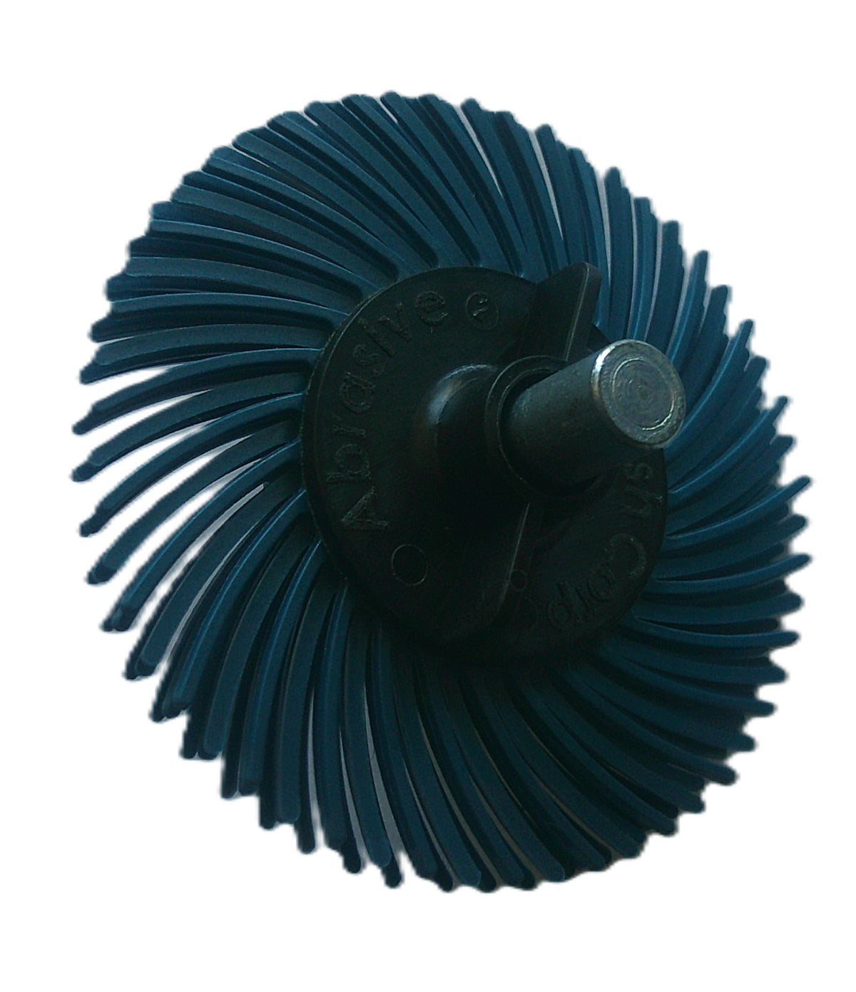 2" TC 400X, 3 Ply Brush, 1/4" Steel Shaft, Reusable Adapter