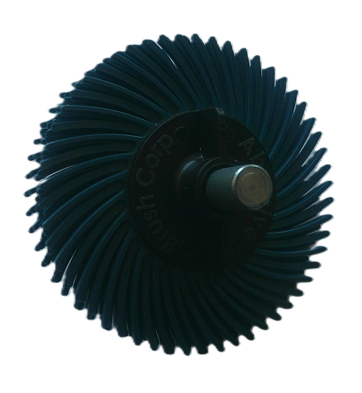 2" TC 400X, 9 Ply Brush, 1/4" Steel Shaft, Reusable Adapter