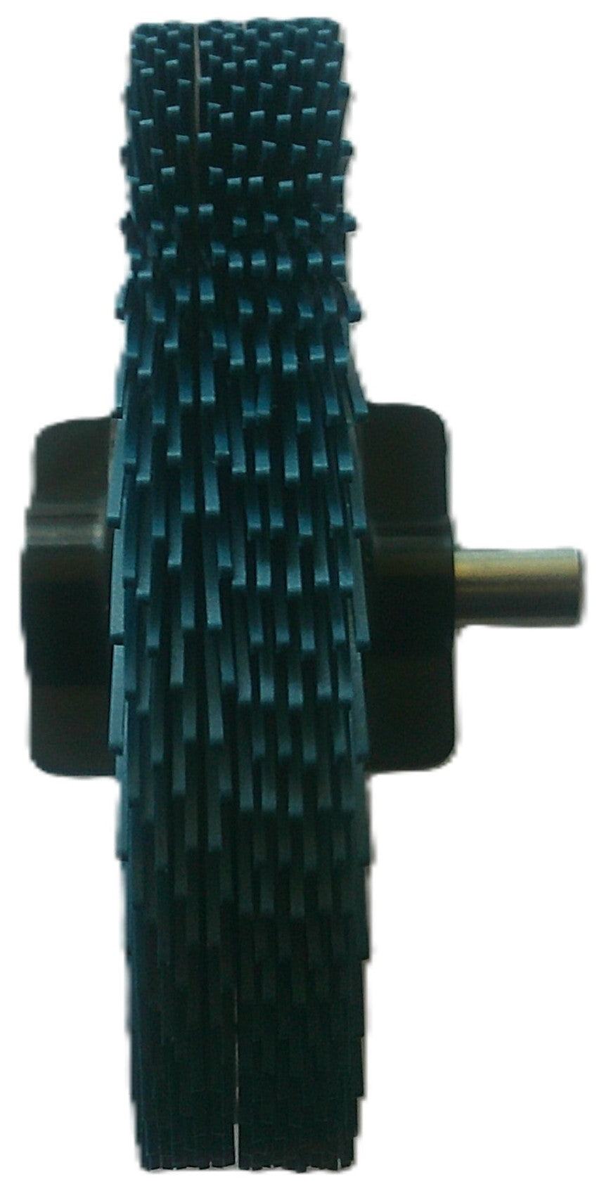 3" TC 400X, 9 Ply Brush, 1/4" Steel Shaft, Reusable Adapter