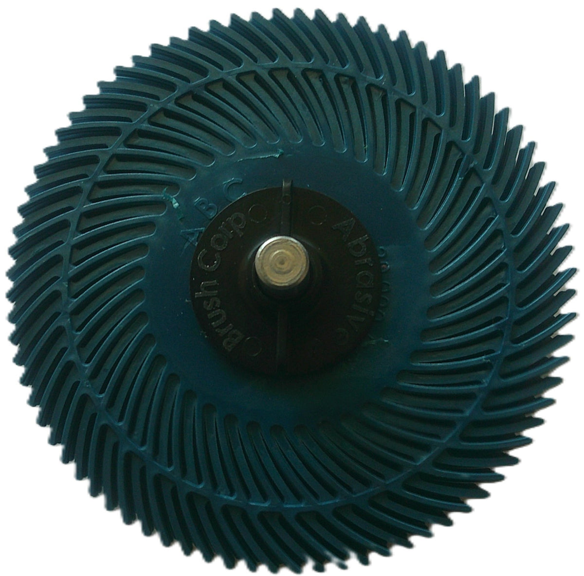 3" TC 400X, 9 Ply Brush, 1/4" Steel Shaft, Reusable Adapter