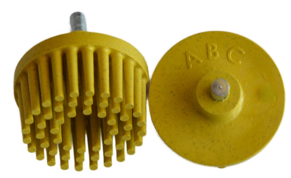 1"Brush 80X, 1/8" Steel Shaft, Box of 10 (For Dremel)