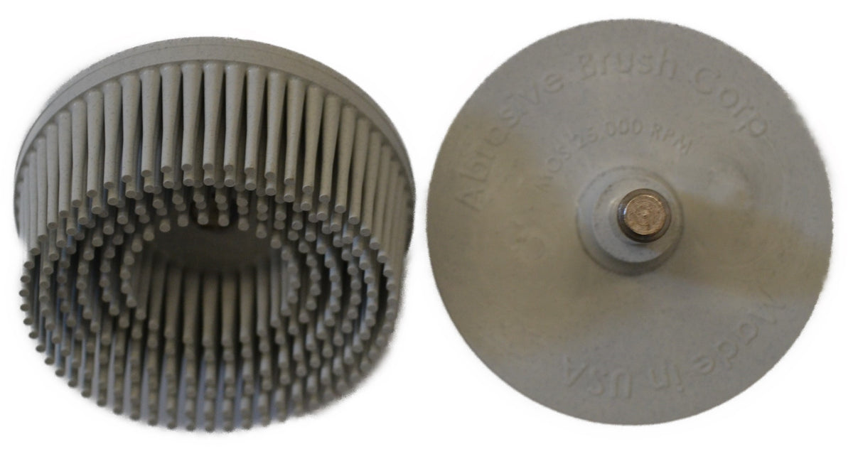 2"Brush 120X, 1/4" Steel Shaft, Box of 10