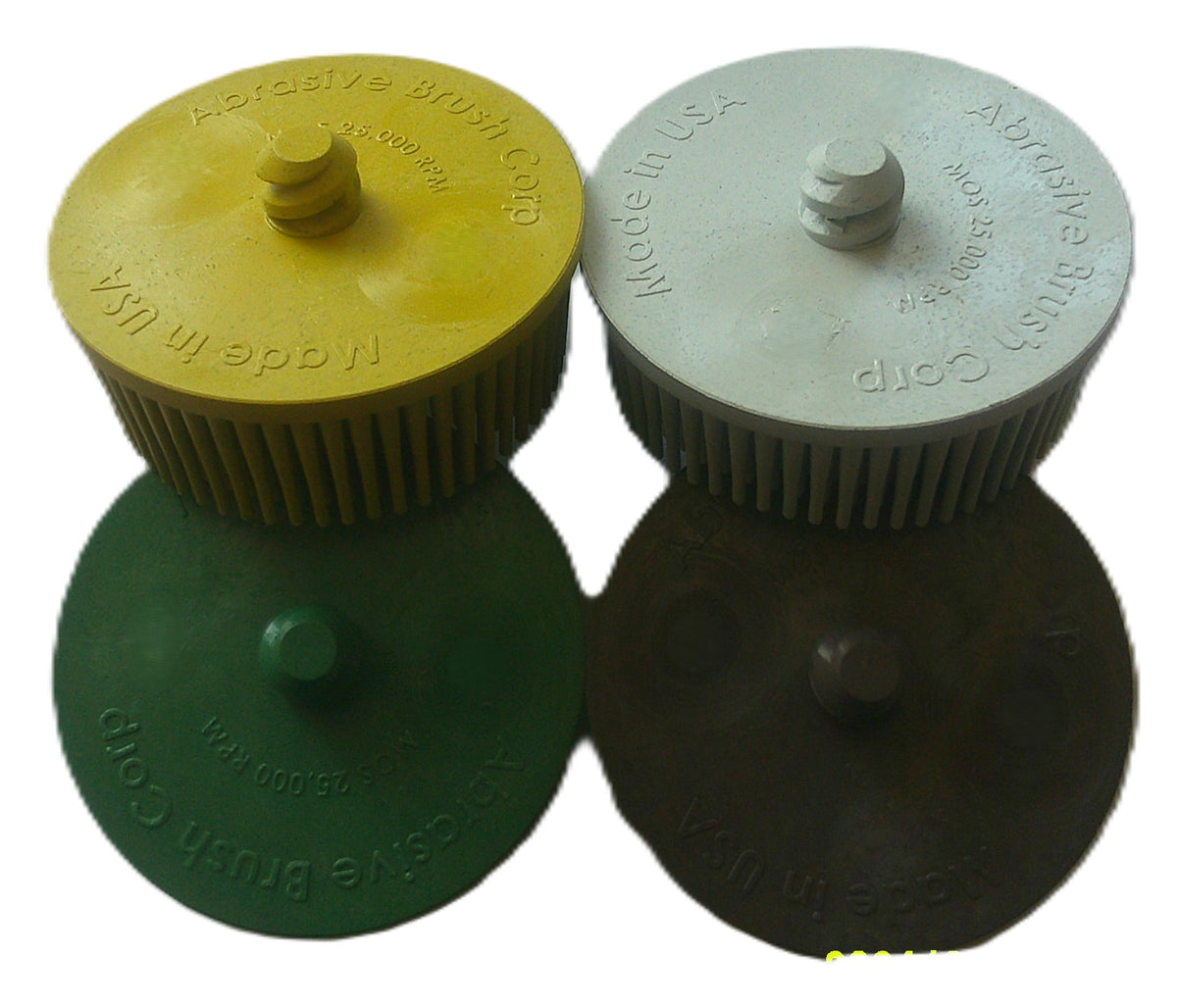 2" Brush TrnLok, Sample Pack, 1 each 36X, 50X, 80X, 120X
